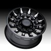 Black Rhino Mission Matte Black Machined GTCC Custom Truck Wheels 2